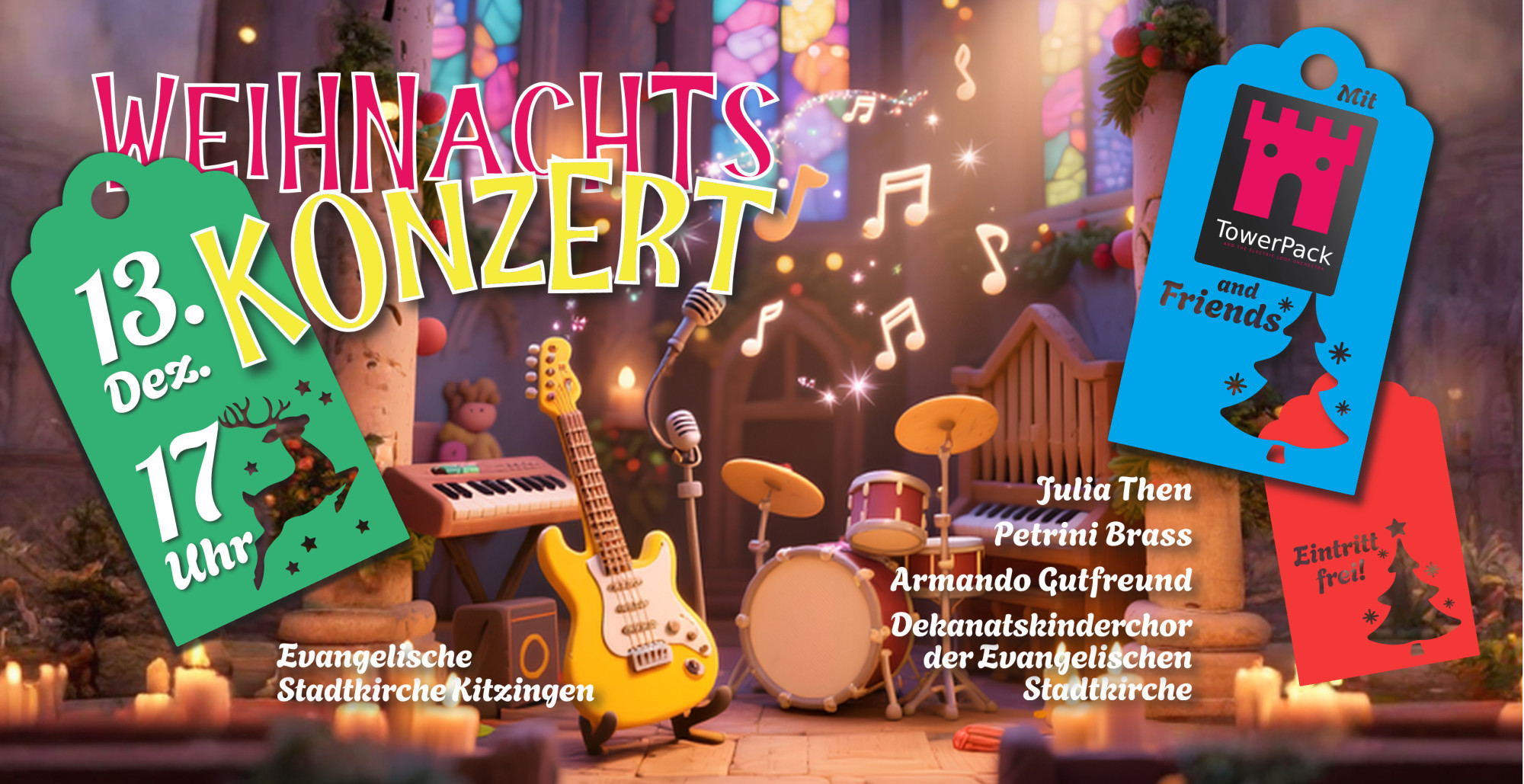 Weihnachten mit TowerPack & Friends 2025 Weihnachten mit TowerPack & Friends 2025